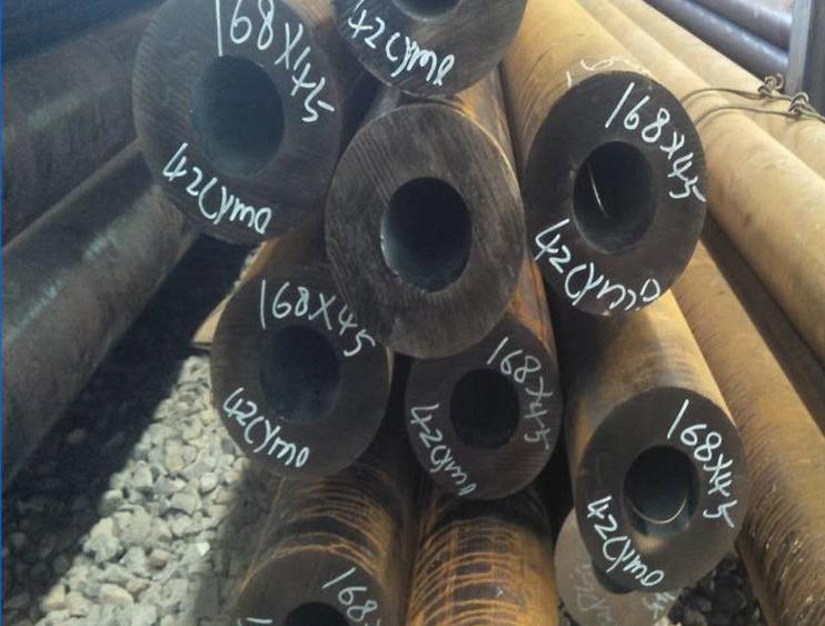 秀峰42CrMo钢管淬火_高硬度耐磨合金管加工